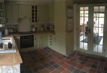 Sunset View holiday cottage Norfolk kitchen